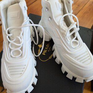 Prada Calzature Uomo Cloudbust Thunder - White - Size 43